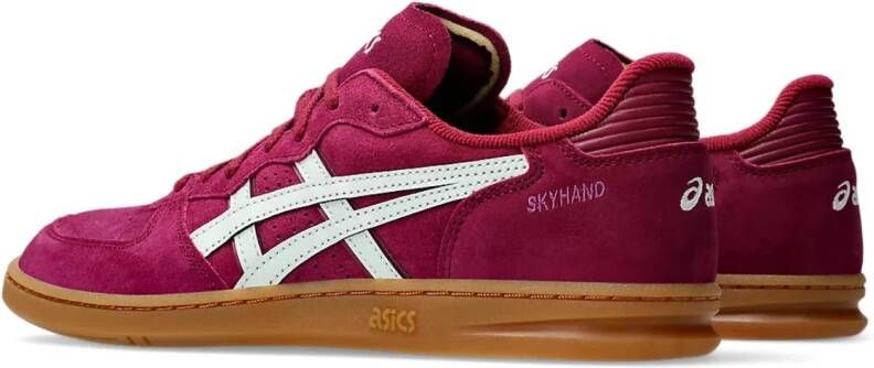 Asics Skyhand OG Dried Berry Pale Mint Suede Unisex