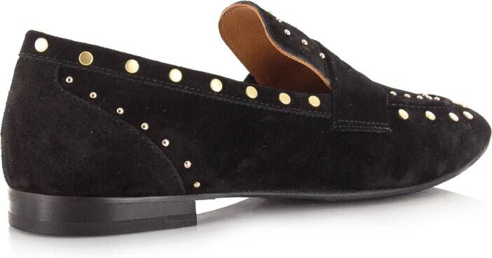 Babouche Avery | dames loafers zwart Suede Dames