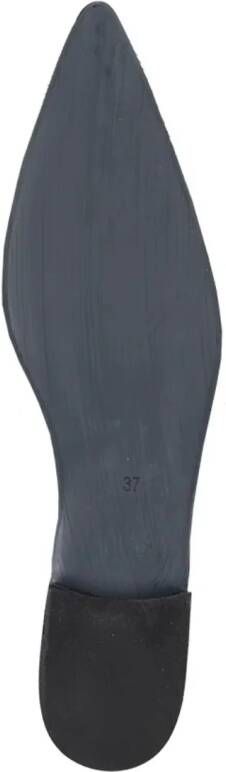 Babouche Binny ballerina zwart Leer Dames