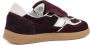 Babouche Ira sneakers bordo wit Leer Dames - Thumbnail 2