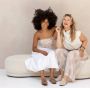 Babouche Nance open muiltjes met studs Suede Dames - Thumbnail 7