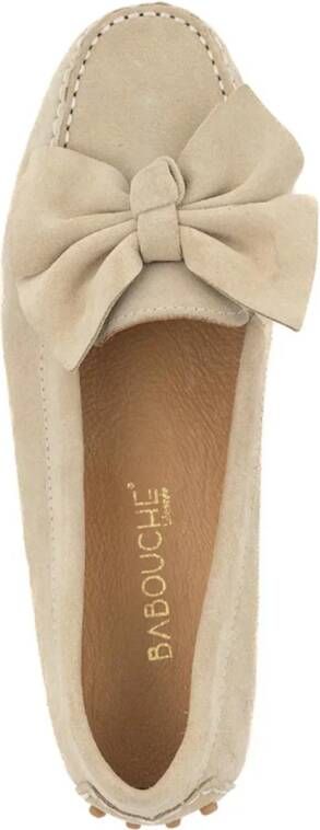 Babouche Naomi beige mocassins Suede Dames