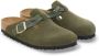 Birkenstock Sandalen Boston Suede Leather Narrow Thyme - Thumbnail 13