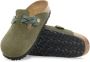 Birkenstock Sandalen Boston Suede Leather Narrow Thyme - Thumbnail 15