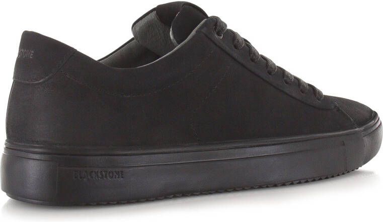 BLACKSTONE ZG01 Roger Low Zwart Nubuck Lage sneakers Heren