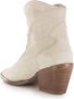 Bronx Next Americana 34263 Enkellaarsjes Enkelboots met rits Dames Beige - Thumbnail 10