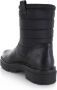 Bullboxer winterboot 171503F6S Zwart Leerlook Enkelboots Dames - Thumbnail 10
