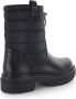 Bullboxer winterboot 171503F6S Zwart Leerlook Enkelboots Dames - Thumbnail 11