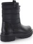 Bullboxer winterboot 171503F6S Zwart Leerlook Enkelboots Dames - Thumbnail 11