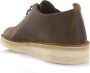 Clarks Coal London Beeswax Bruin Leer Lage veterschoenen Heren - Thumbnail 8