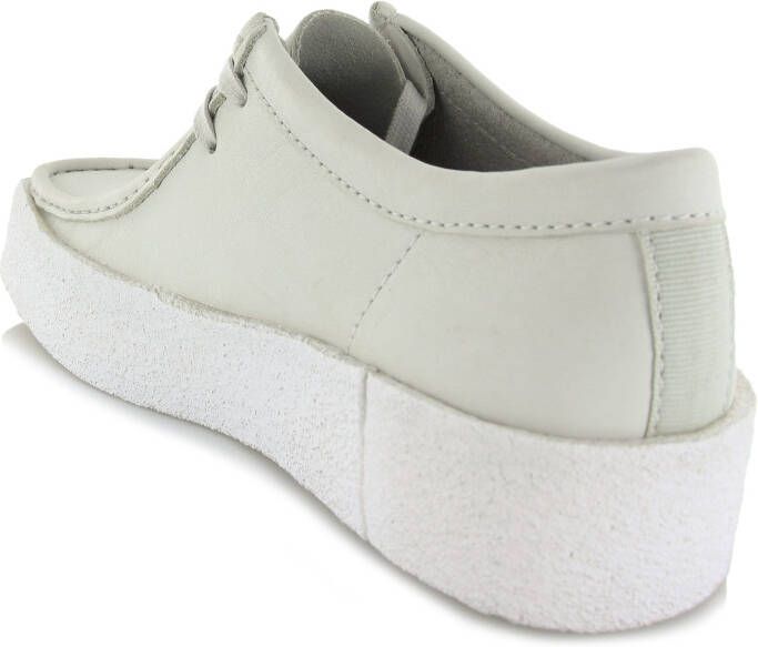 Clarks Wallabee Cup Wit Leer Casual veterschoenen Heren