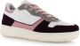 Cruyff Campo Low Lux wit Bordeaux sneakers dames (CC223943301) - Thumbnail 5