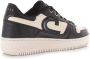 Cruyff Campo Low Lux Black Cream Zwart Leer Lage sneakers Dames - Thumbnail 14