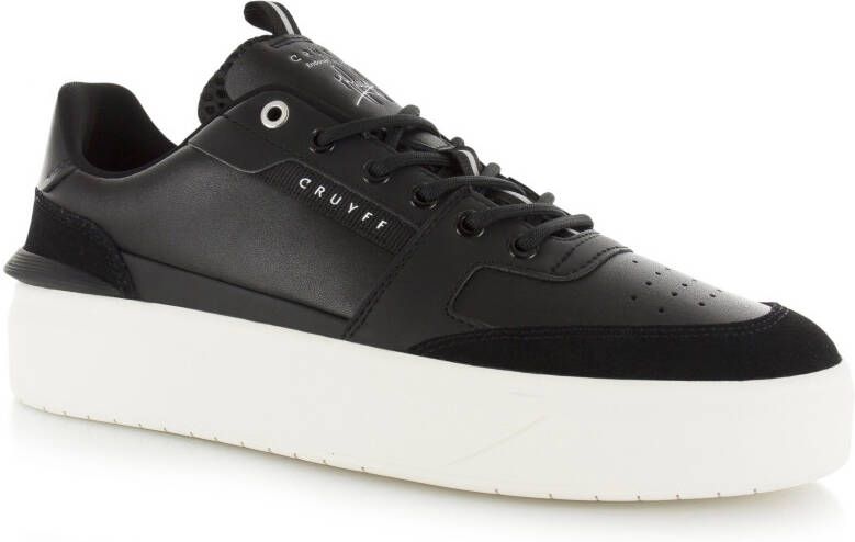 Cruyff Endorsed Tennis Zwart Leer Lage sneakers Heren