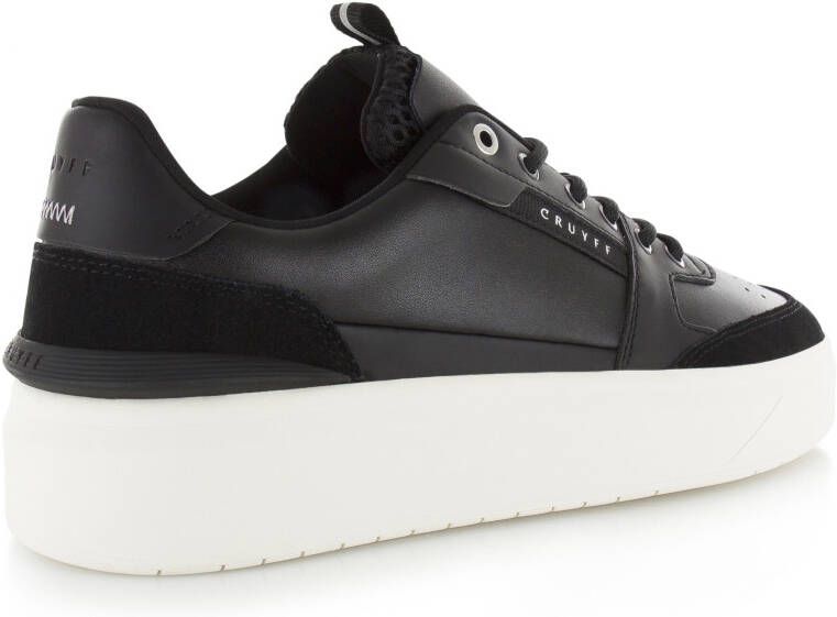 Cruyff Endorsed Tennis Zwart Leer Lage sneakers Heren