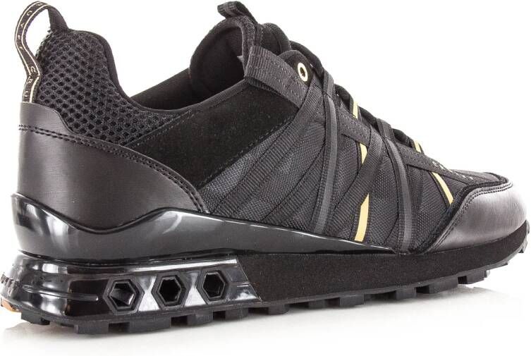 Cruyff Fearia Hex Tech sneakers zwart Mesh Heren