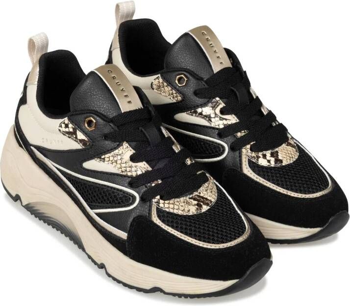 Cruyff Madina sneakers dames zwart Leer Dames