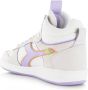 Diadora Magic Basket Demi Label Woman Hoge sneakers Leren Sneaker Dames Wit - Thumbnail 14