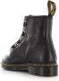 Dr martens Dr. Martens 1460 MP laars teenplaat Zwart Leer Biker boots Dames - Thumbnail 6
