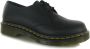 Dr. Martens Iconische 1461 platte schoenen in zacht Virginia leer Black Dames - Thumbnail 15