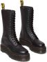 Dr martens 1B99 Quad hoge laars van zacht leer Zwart Leer Hoge laarzen Dames - Thumbnail 2