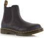 Dr martens 2976 Black Virginia Zwart Leer Chelsea boots Dames - Thumbnail 5