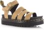 Dr. Martens Nubuck Tumbled Sandalen Lente Zomer Collectie Beige Dames - Thumbnail 30