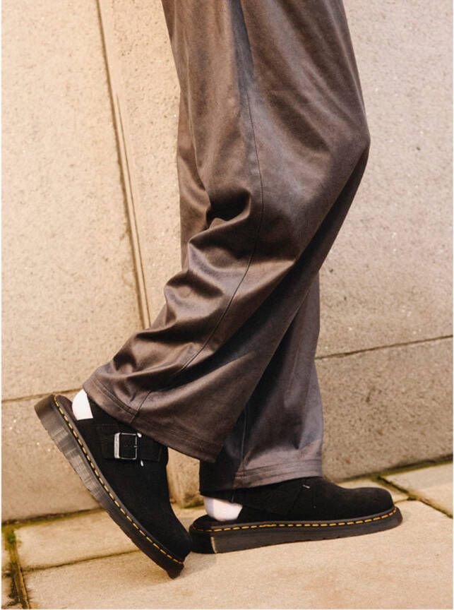 Dr martens Dr. Martens Jorge II van suède | black Zwart Suede Muiltjes Unisex