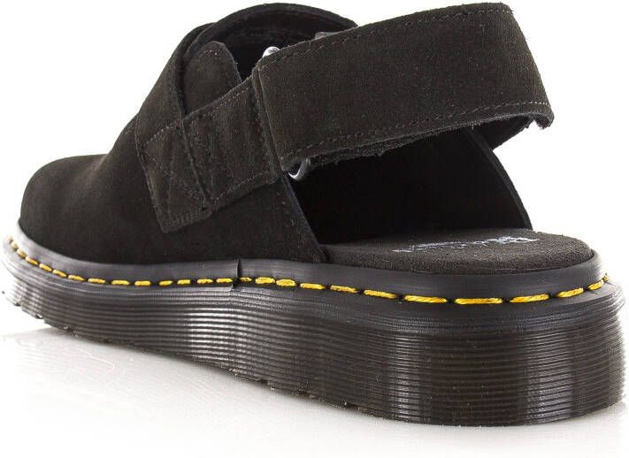 Dr martens Dr. Martens Jorge II van suède | black Zwart Suede Muiltjes Unisex