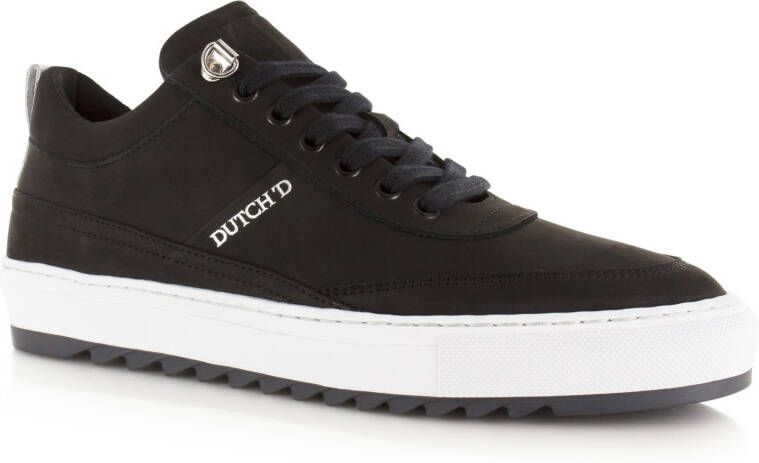 Dutch&apos;D Myth Zwart Nubuck Lage sneakers Heren