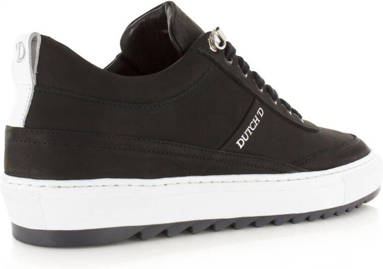 Dutch&apos;D Myth Zwart Nubuck Lage sneakers Heren