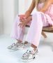 DWRS LABEL DWRS Jupiter denim rose jeans sneakers Leer Dames - Thumbnail 6