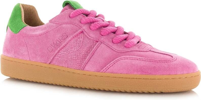 DWRS LABEL DWRS POONA sneakers dames roze Suede Dames
