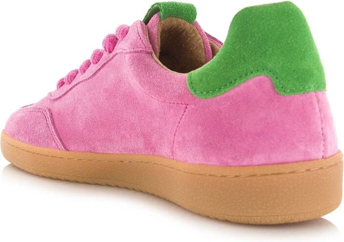 DWRS LABEL DWRS POONA sneakers dames roze Suede Dames