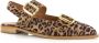 DWRS LABEL DWRS Port Isabel panterprint slingback Suede Dames - Thumbnail 4