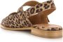 DWRS LABEL DWRS Port Isabel panterprint slingback Suede Dames - Thumbnail 5