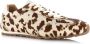 DWRS LABEL DWRS SAVA cow hair on sneakers beige Leer Dames - Thumbnail 9