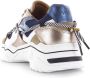DWRS LABEL DWRS Jupiter denim | jeans stone Blauw Leer Lage sneakers Dames - Thumbnail 8
