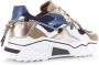 DWRS LABEL DWRS Jupiter denim | jeans stone Blauw Leer Lage sneakers Dames - Thumbnail 9