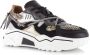 DWRS LABEL DWRS Jupiter tweed | black stone Zwart Leer Lage sneakers Dames - Thumbnail 10