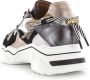 DWRS LABEL DWRS Jupiter tweed | black stone Zwart Leer Lage sneakers Dames - Thumbnail 11