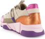 Dwrs LOS Angeles Sneakers | Beige Purple Beige Dames - Thumbnail 13