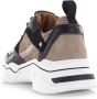 DWRS LABEL Pluto Black Smoke Zwart Leer Lage sneakers Dames - Thumbnail 3