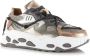 DWRS LABEL DWRS Saturnus | grey stone Grijs Leer Lage sneakers Dames - Thumbnail 5