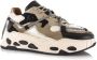DWRS LABEL DWRS Saturnus teddy sneakers Zwart Leer Lage sneakers Dames - Thumbnail 12