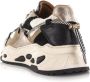 DWRS LABEL DWRS Saturnus teddy sneakers Zwart Leer Lage sneakers Dames - Thumbnail 13