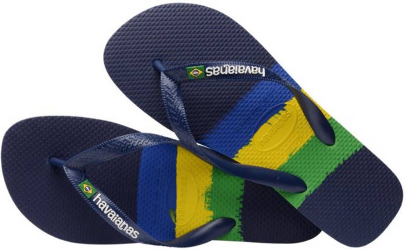 Havaianas Brasil tech Blauw Rubber Teenslippers Unisex - Foto 4