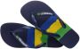 Havaianas Brasil tech Blauw Rubber Teenslippers Unisex - Thumbnail 4