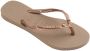 Havaianas Slim Luxury Aqua teenslippers met sierstenen roségoud - Thumbnail 7