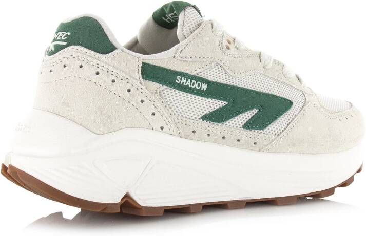 Hi-Tec Shadow | Star White Dark Ivy Suede Unisex